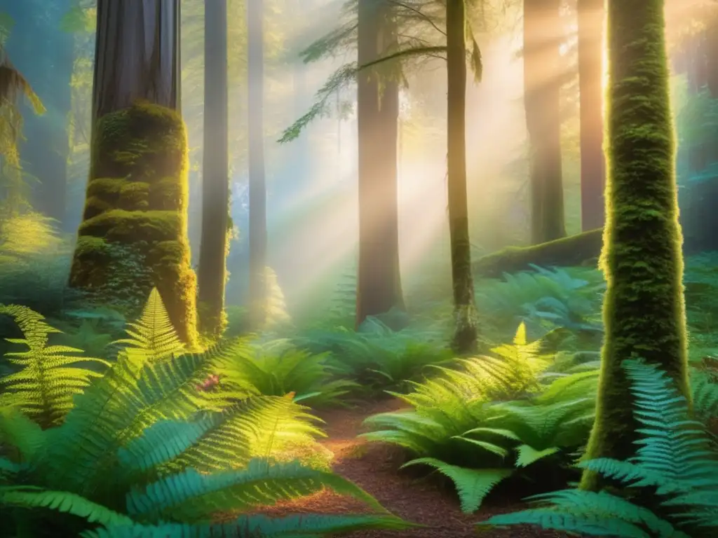 Bosque con árboles majestuosos y amenazas de conservación del Búho de Campanario