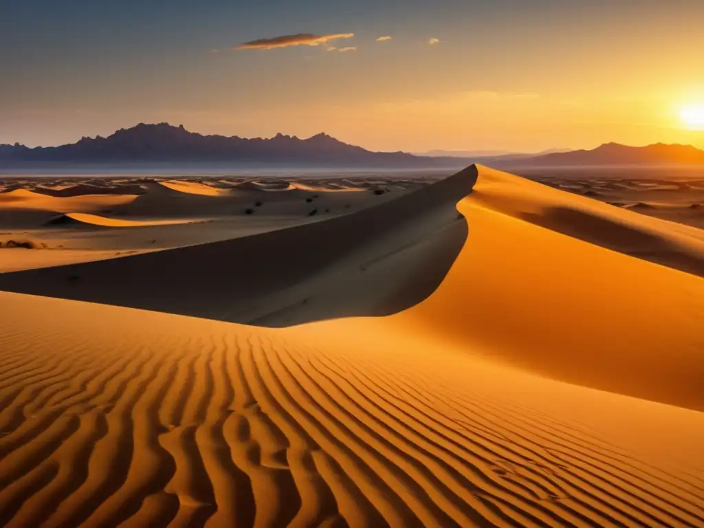 Fotorealista imagen del desierto con búhos en su hábitat árido: especies de búhos en terrenos áridos del desierto