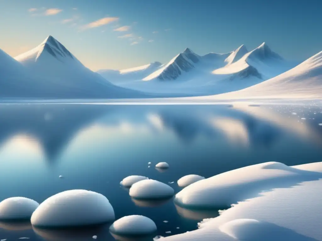 Fotografía impresionante de la belleza de la tundra con un búho adaptado a las regiones polares y tundras heladas